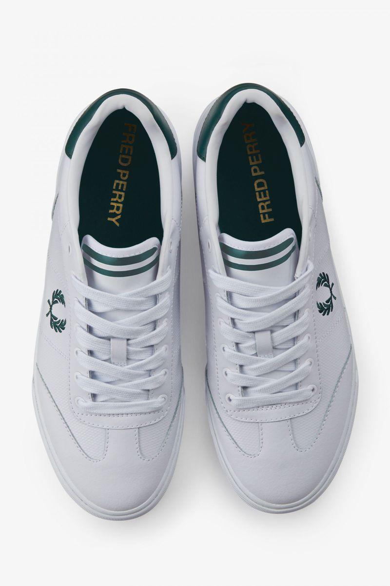 White Fred Perry Clay Men's Shoes | PH 1119GSOL